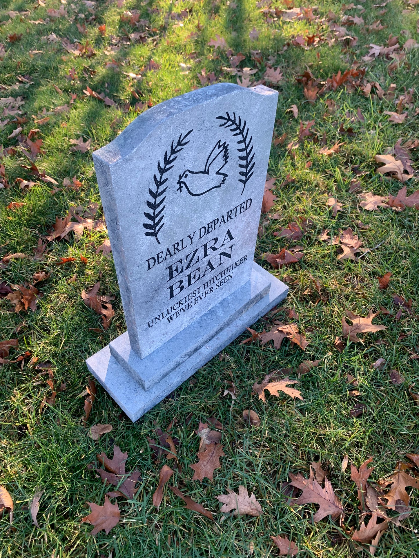 Ezra Bean Haunted Mansion Hitchhiking Ghosts Halloween Tombstone