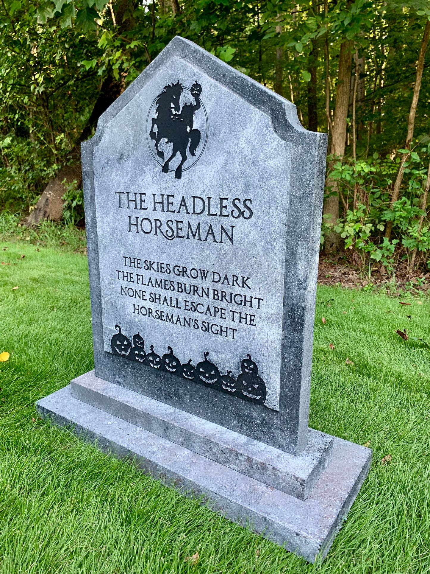 The Headless Horseman Tombstone