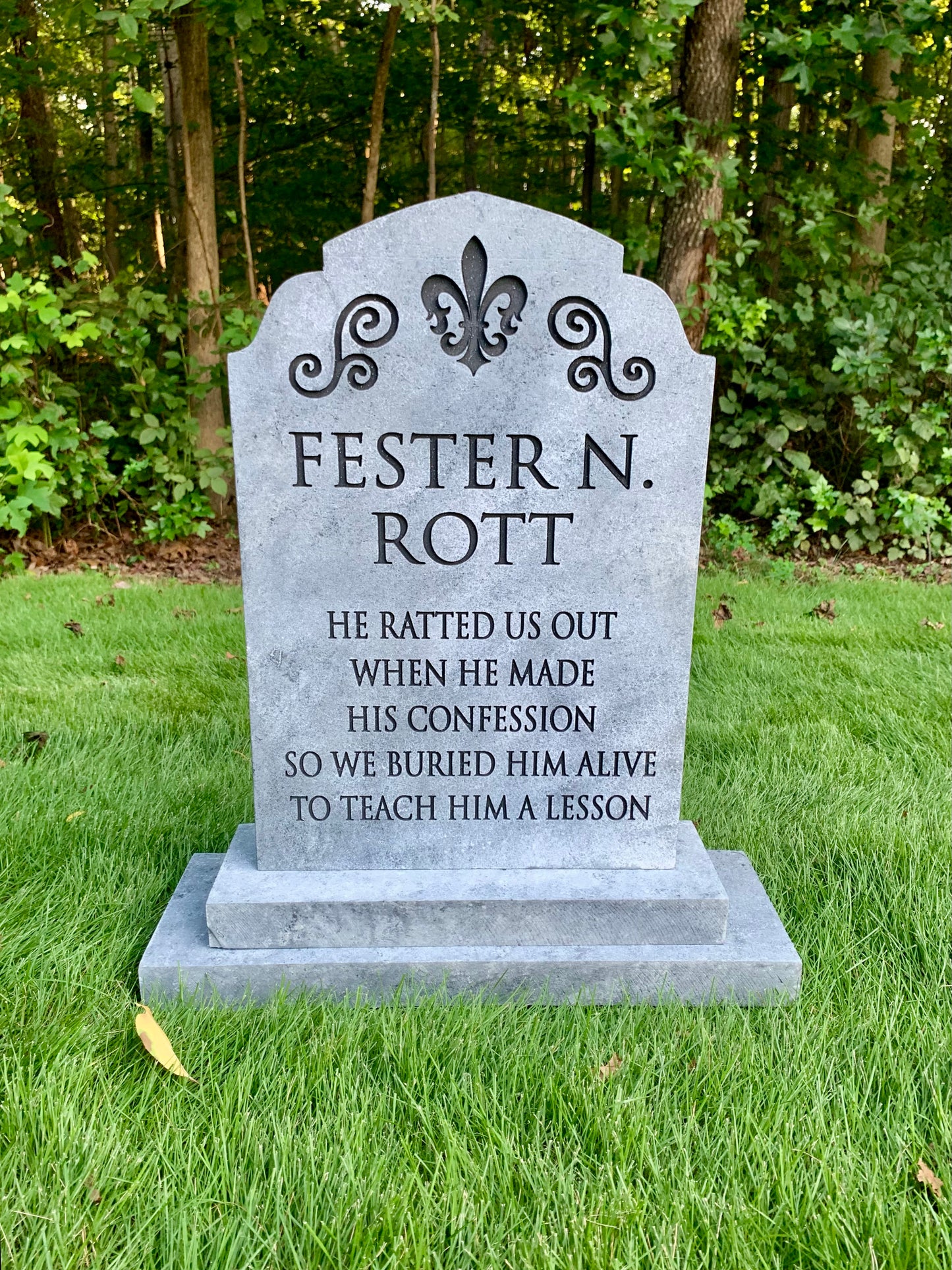 Fester N. Rott Funny Tombstone