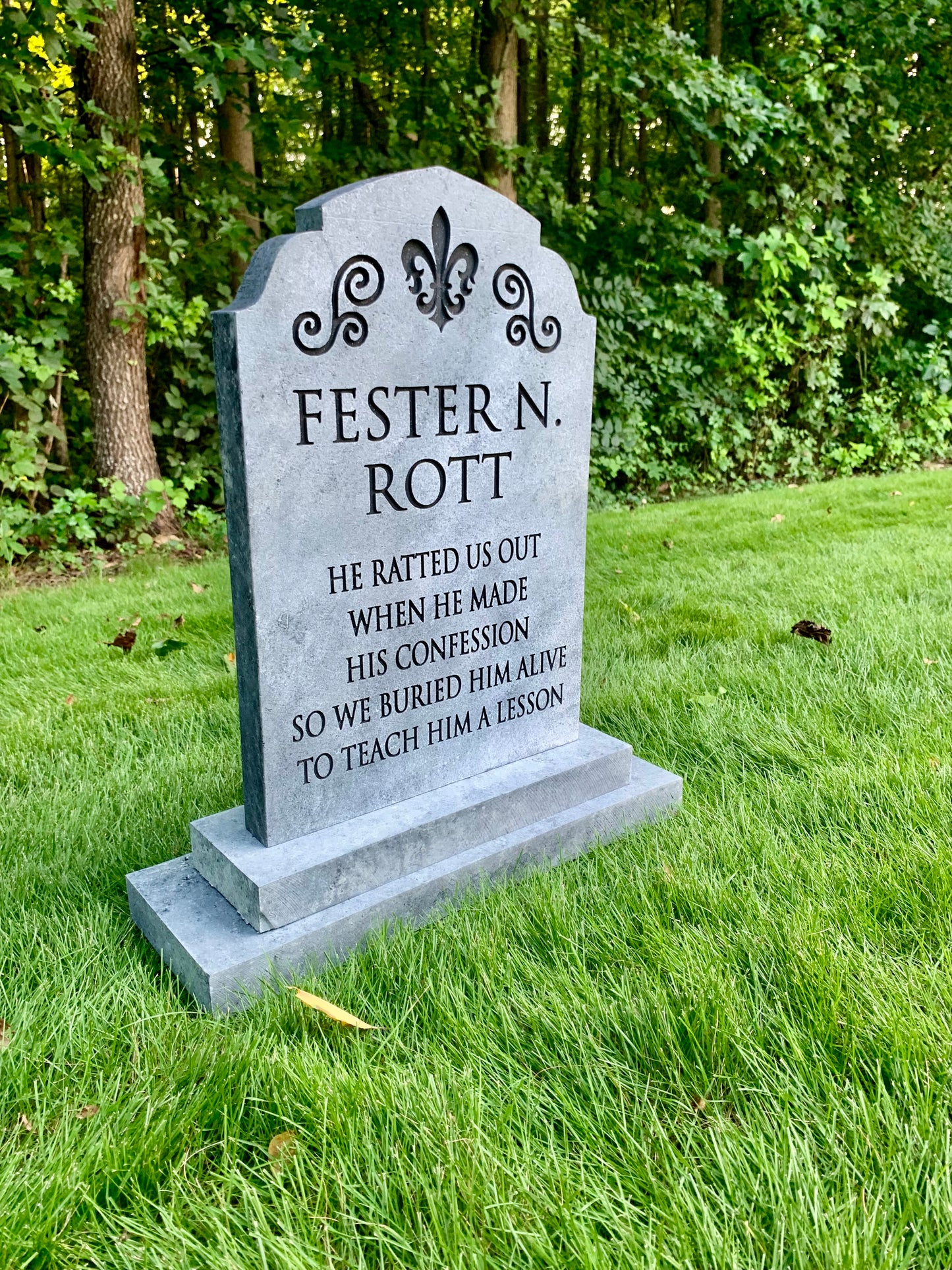 Fester N. Rott Funny Tombstone