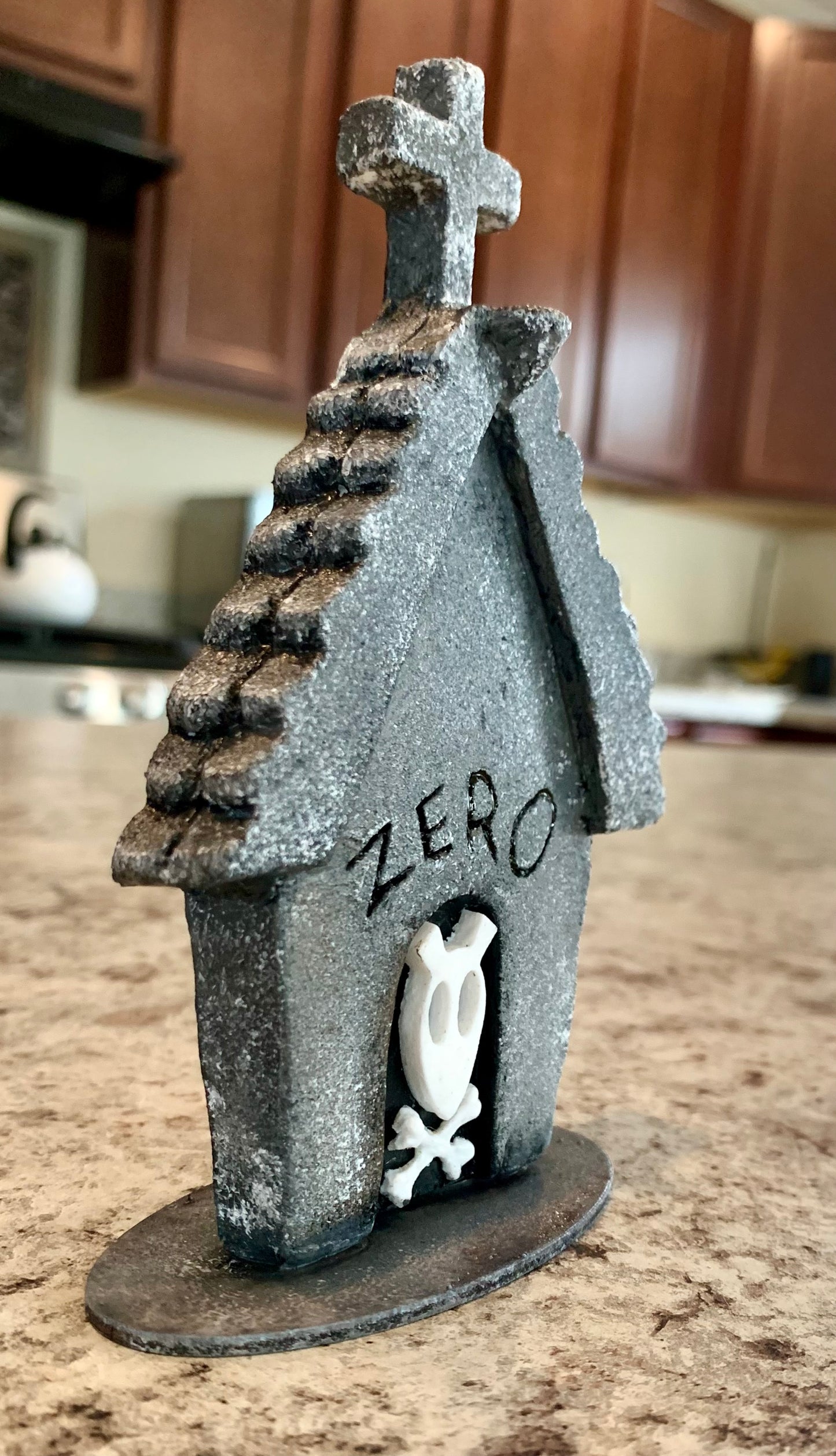 Nightmare Before Christmas Zero Dog House Miniature Collectible Ornament