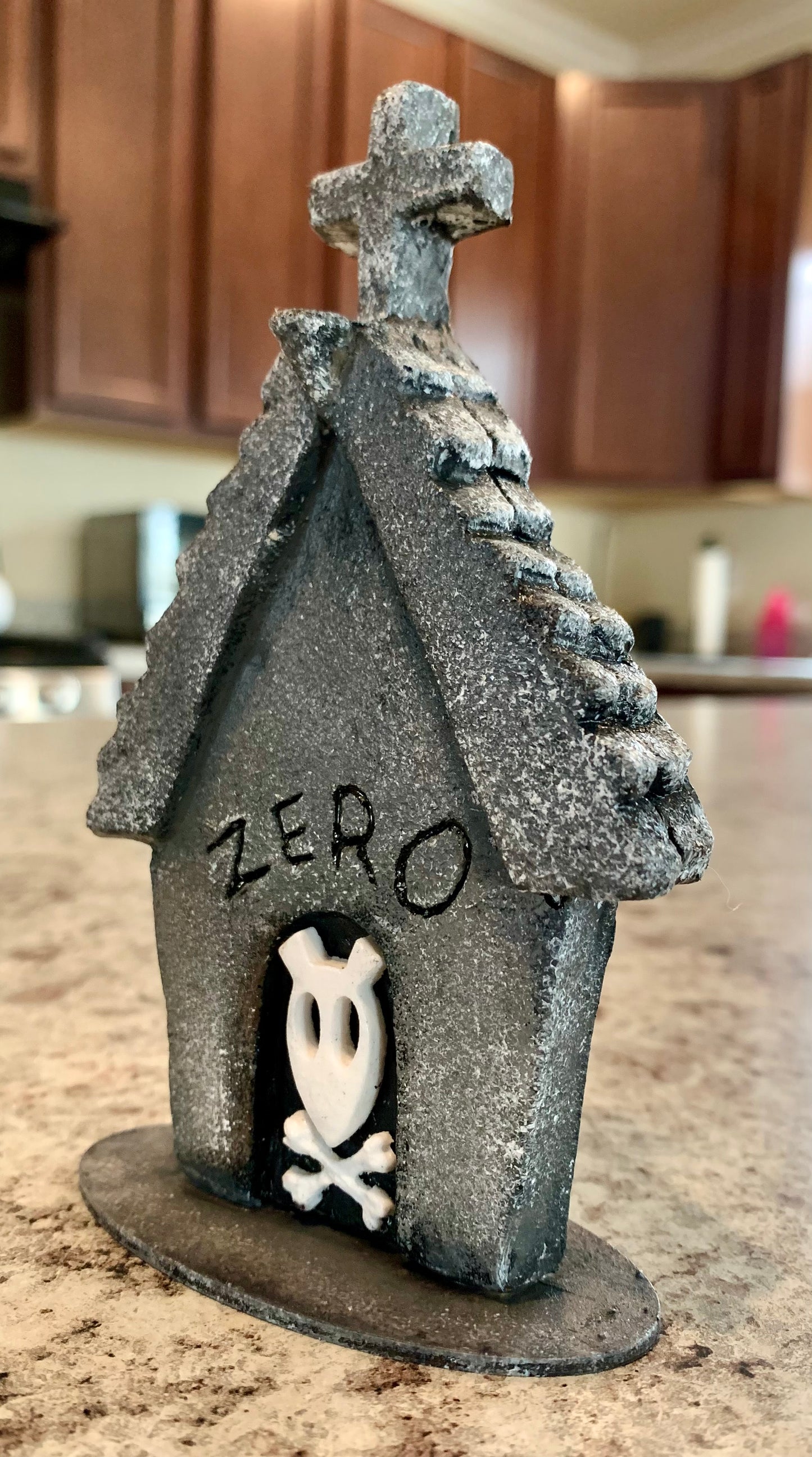 Nightmare Before Christmas Zero Dog House Miniature Collectible Ornament
