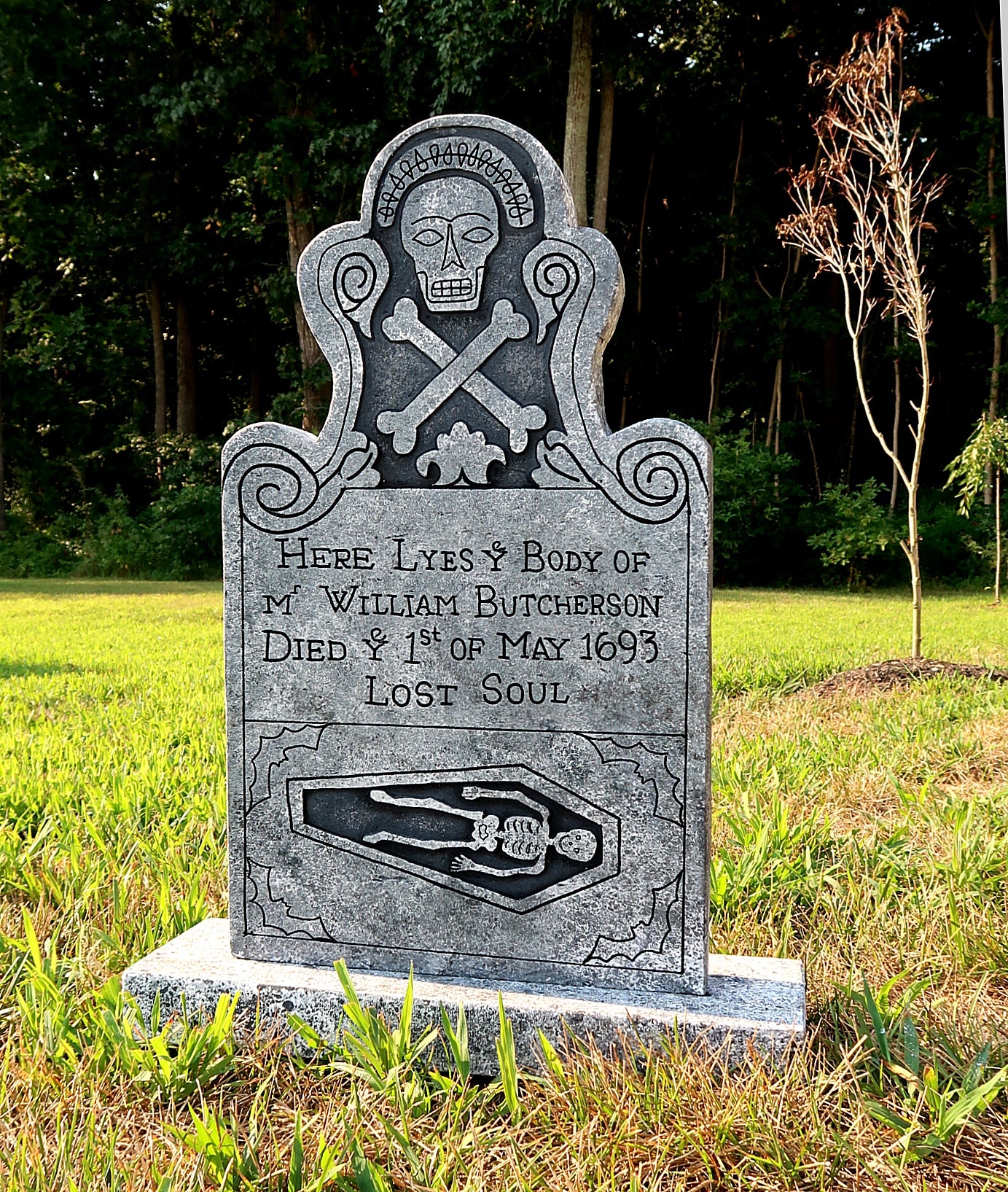 Billy Butcherson Medium Size Hocus Pocus Tombstone