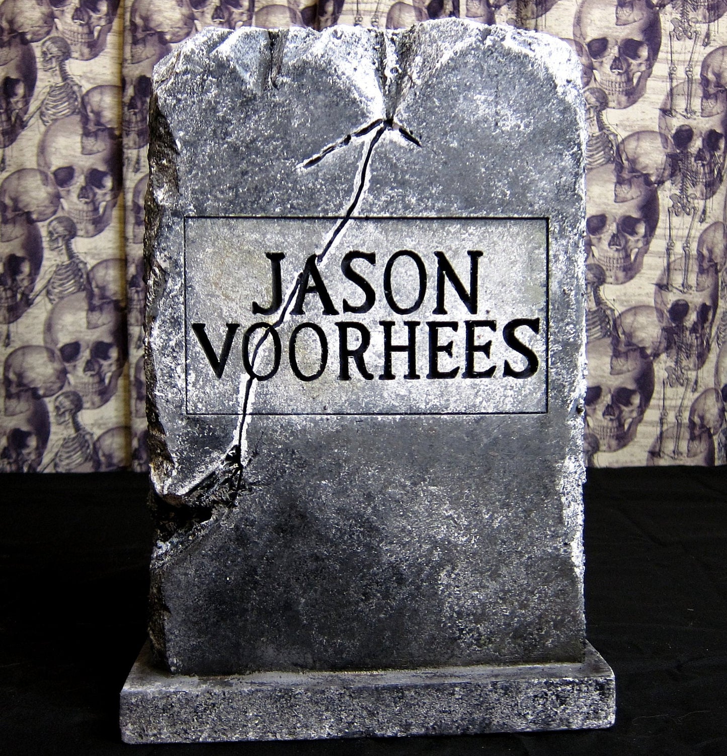 Jason Voorhees Friday The 13th Part 6 Mini Tombstone Prop
