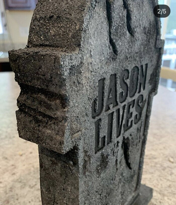 Friday the 13th Jason Lives Part 6 MINI Tombstone Movie Poster Replica