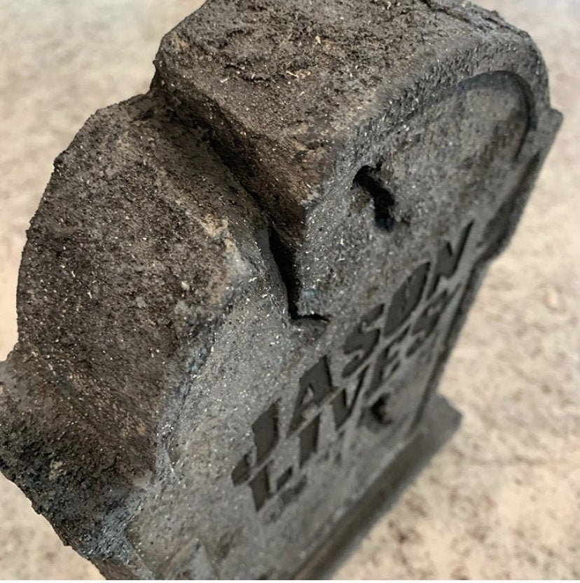 Friday the 13th Jason Lives Part 6 MINI Tombstone Movie Poster Replica