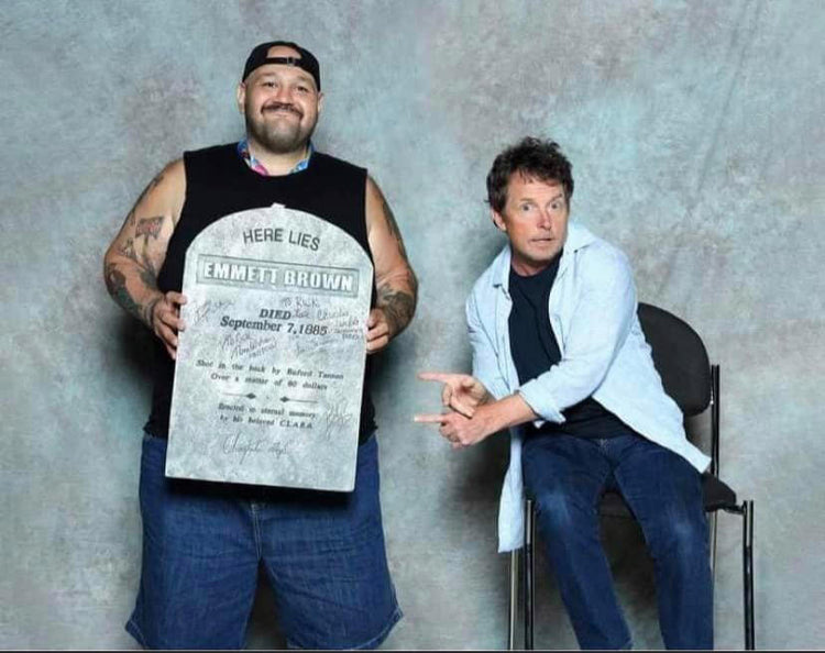 Cemetery Haunts Movie Memorabilia Tombstone Props