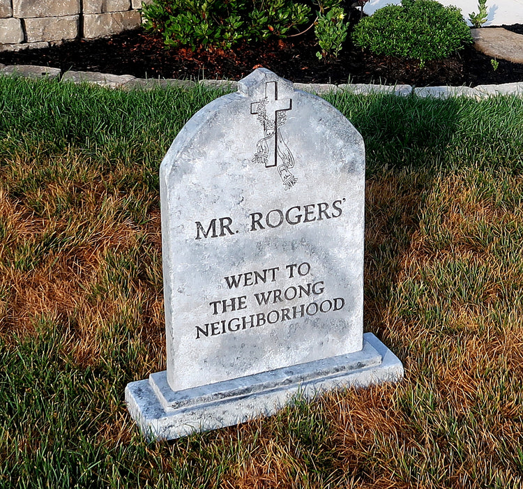 Cemetery Haunts Funny Halloween Tombstone Props