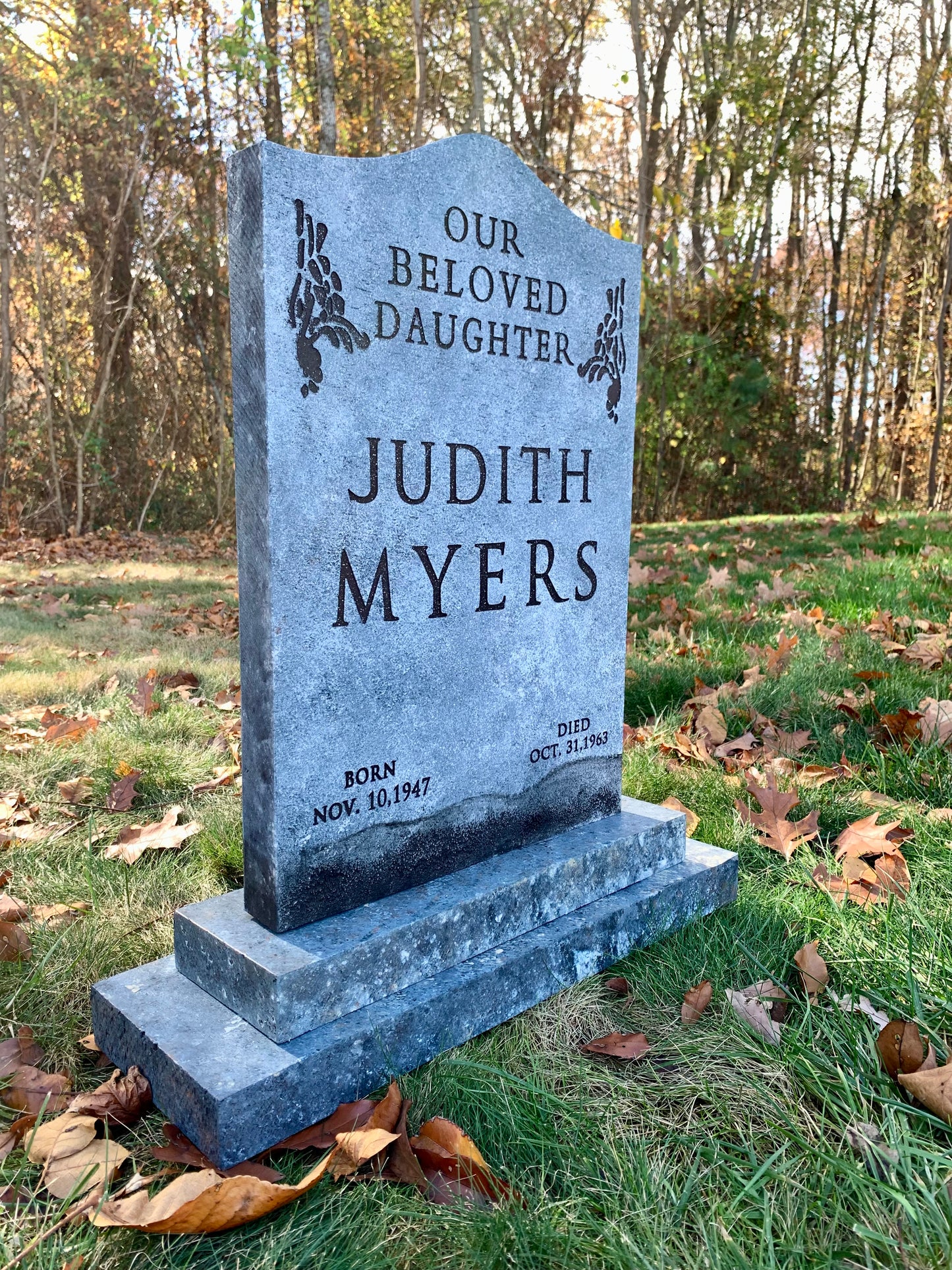 Judith Myers Halloween Tombstone