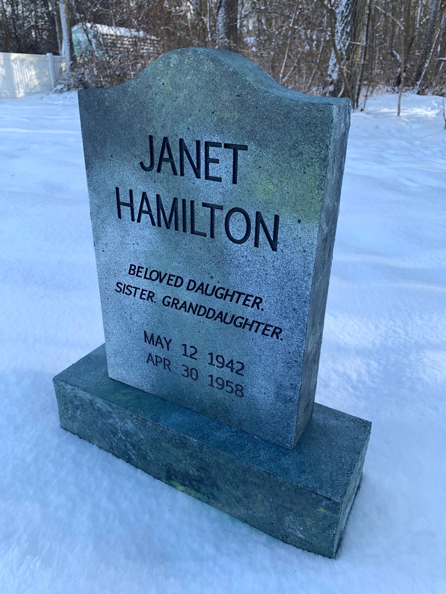 Custom Made Tombstone of Your Own Design Starting at $145.99