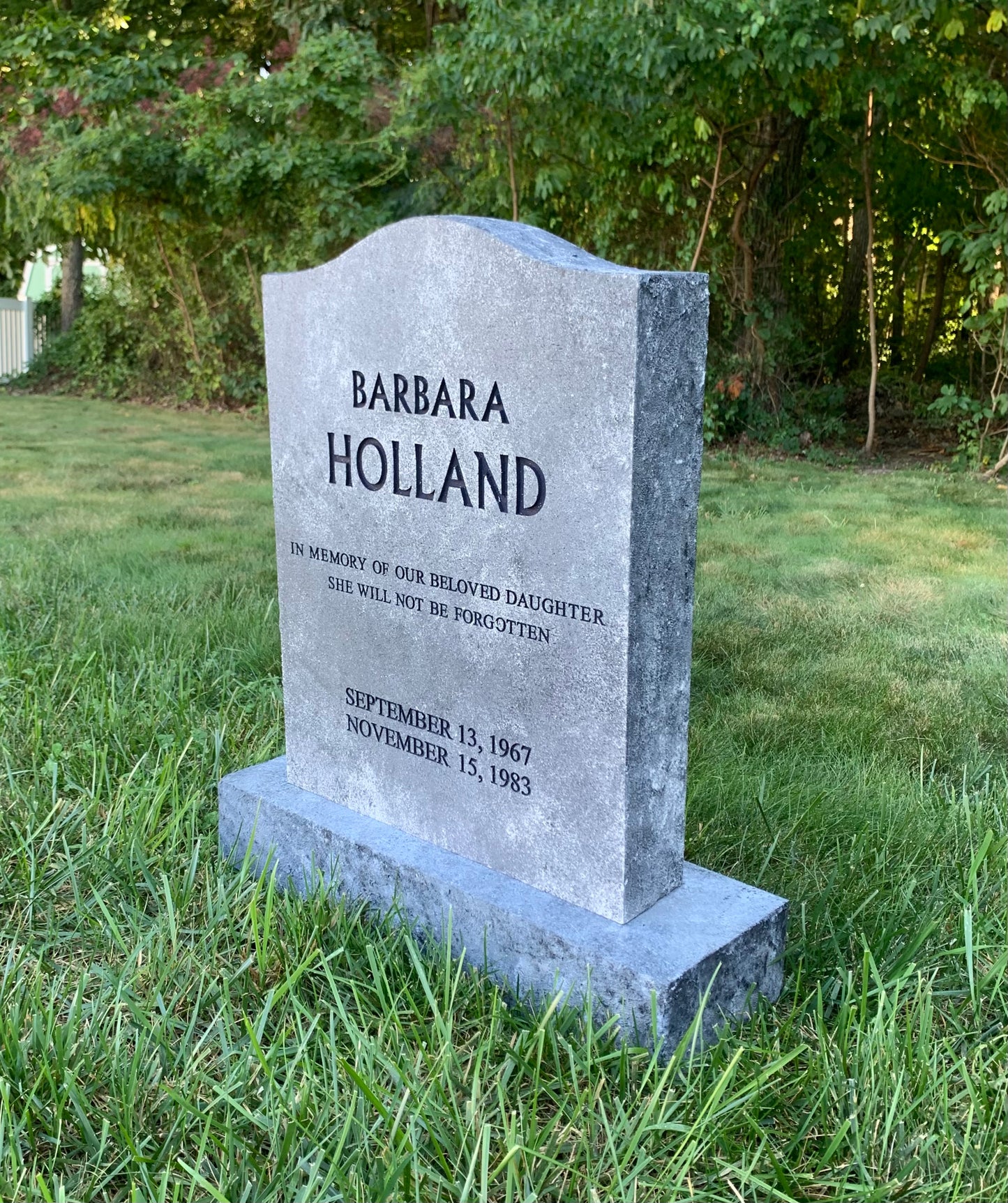 Stranger Things Barbara Holland Tombstone