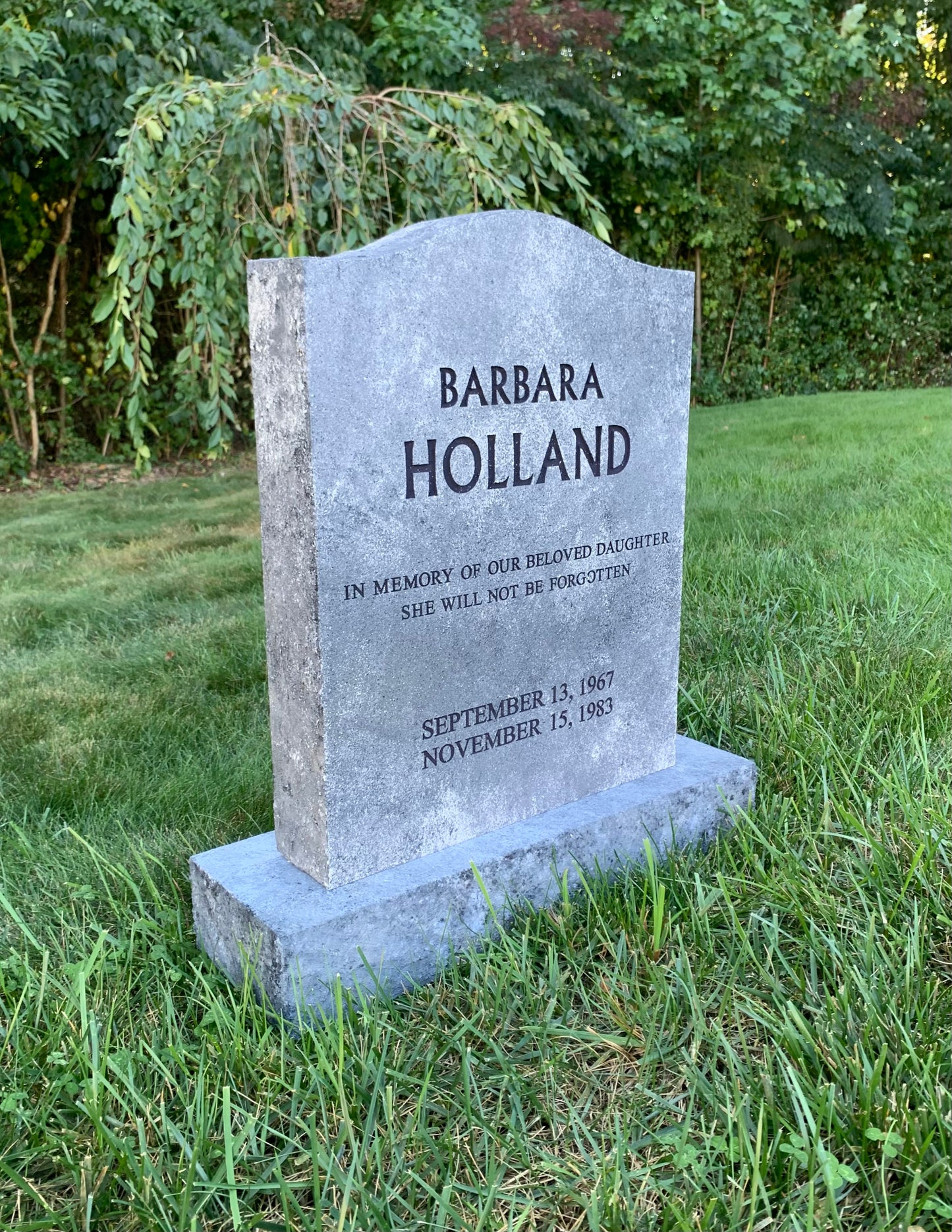 Stranger Things Barbara Holland Tombstone