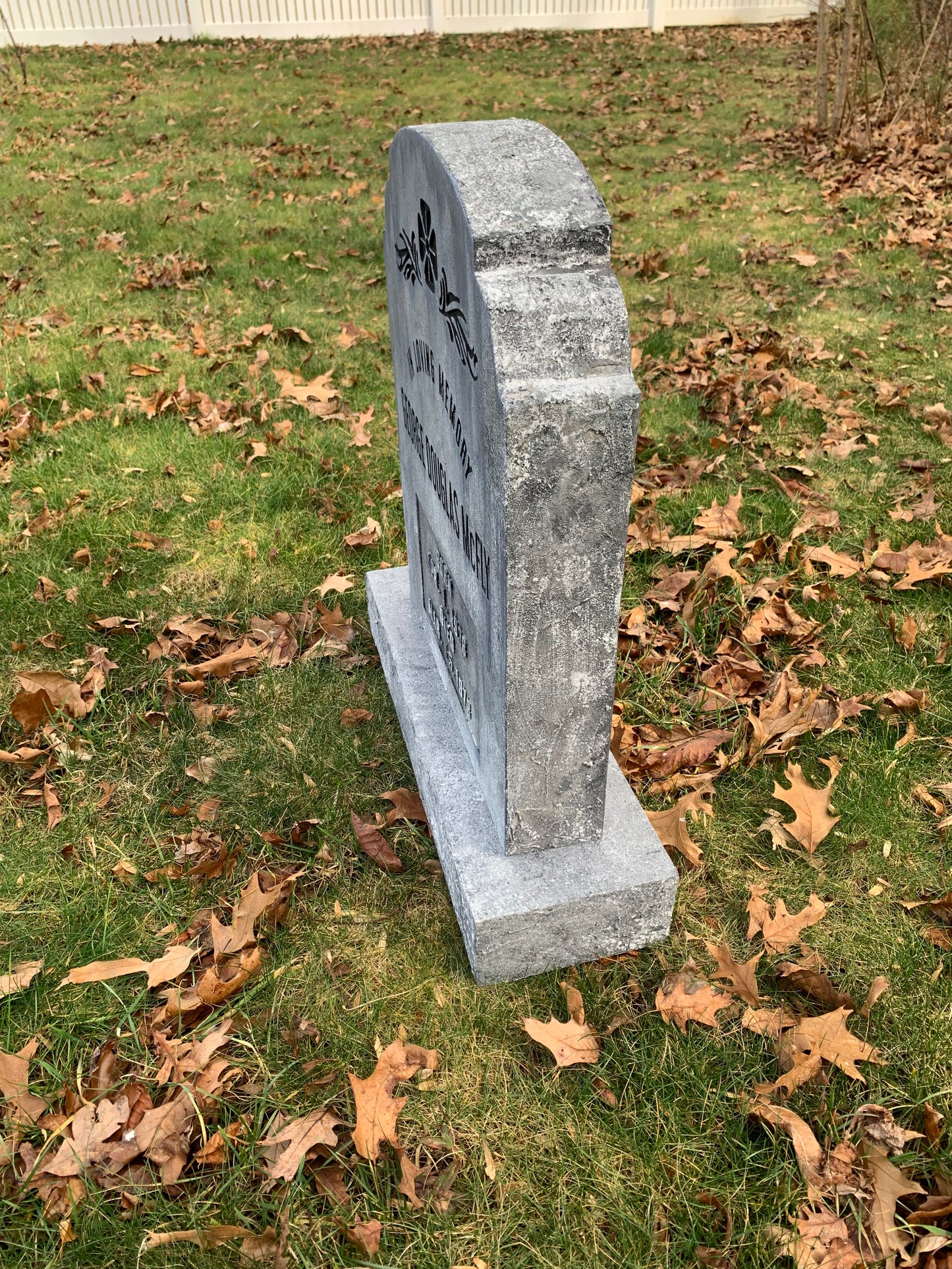 Back to the Future George Mcfly Tombstone Movie Life Size
