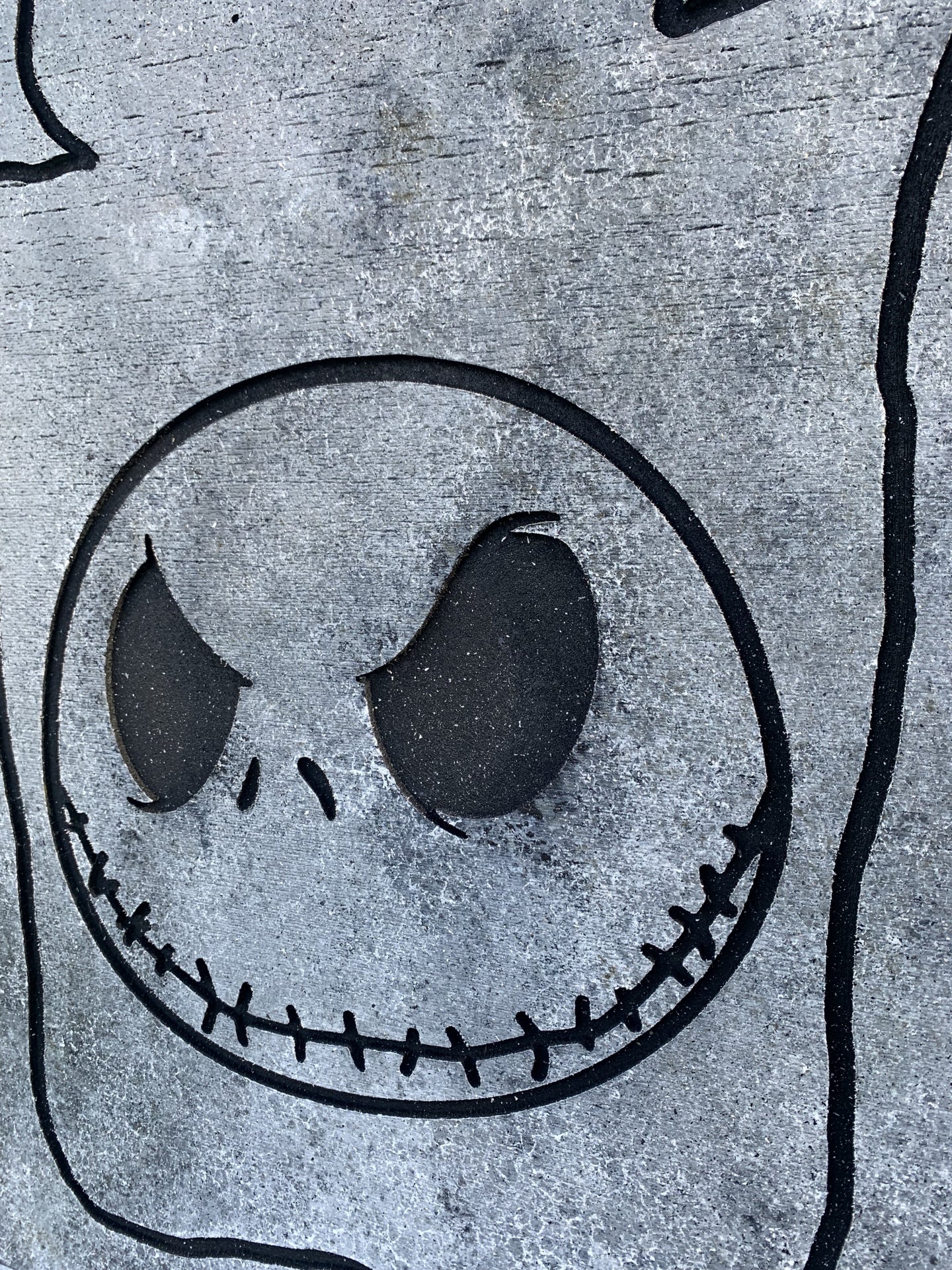 Jack Skellington Nightmare Before Christmas Custom Tombstone