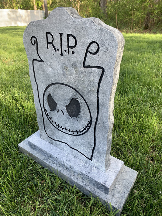 Jack Skellington Nightmare Before Christmas Custom Tombstone