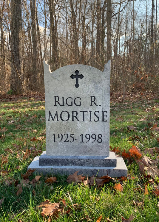 Rigg R. Mortise Tombstone