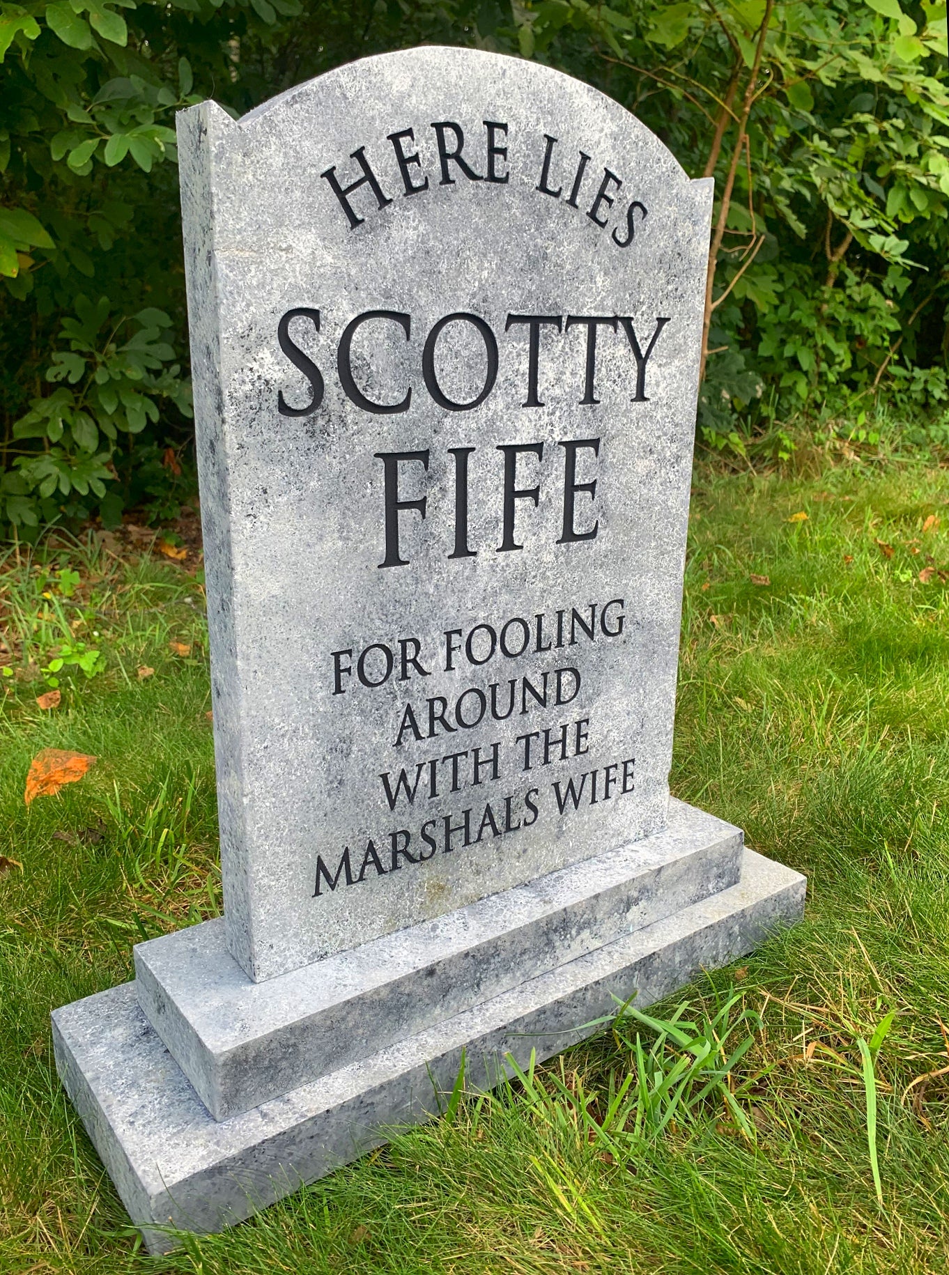 Scotty Fife Funny Comical Tombstone