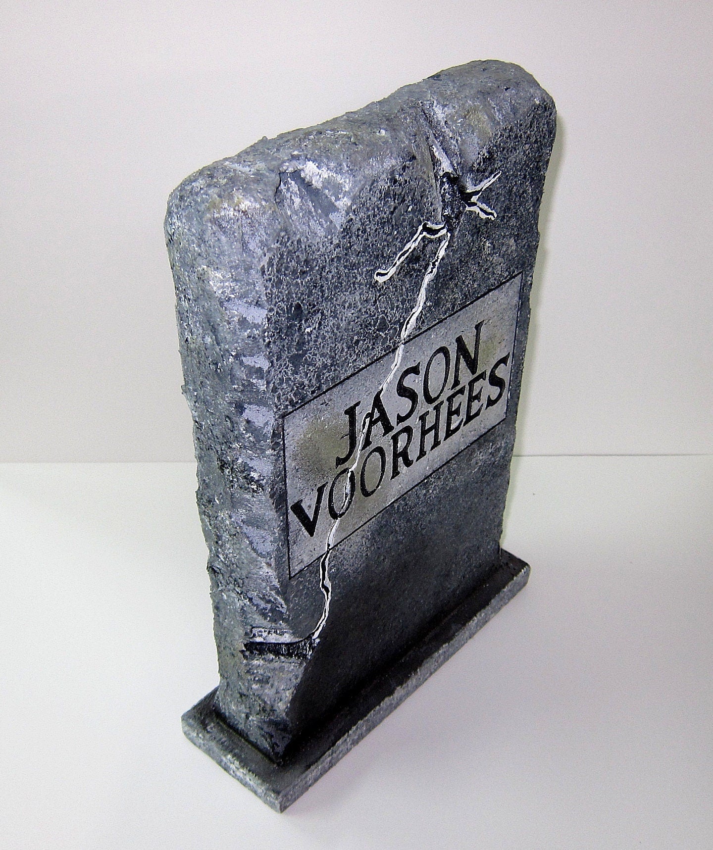 Jason Voorhees Friday The 13th Part 6 Mini Tombstone Prop