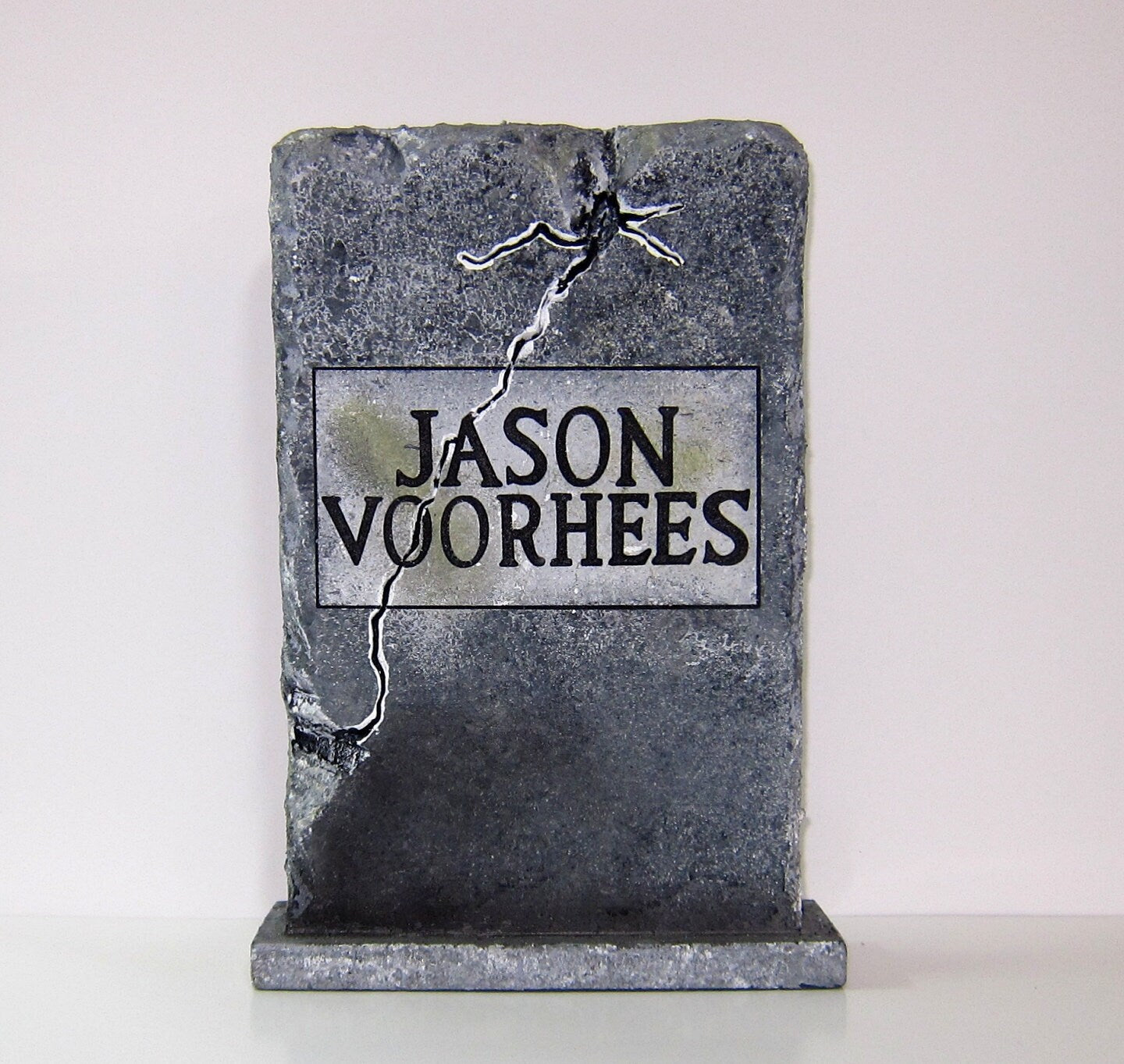 Jason Voorhees Friday The 13th Part 6 Mini Tombstone Prop