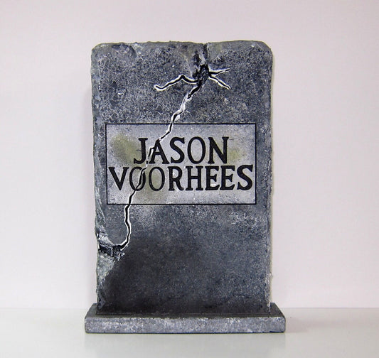 Jason Voorhees Friday The 13th Part 6 Mini Tombstone Prop