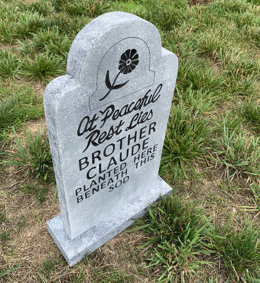 Brother Claude At Peaceful Rest Tombstone