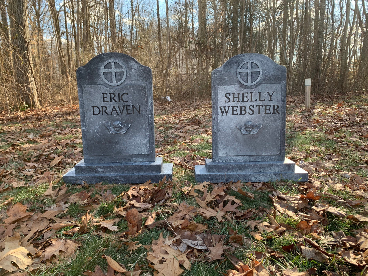 The Crow Eric Draven Full Size Headstone Tombstone Movie Replica