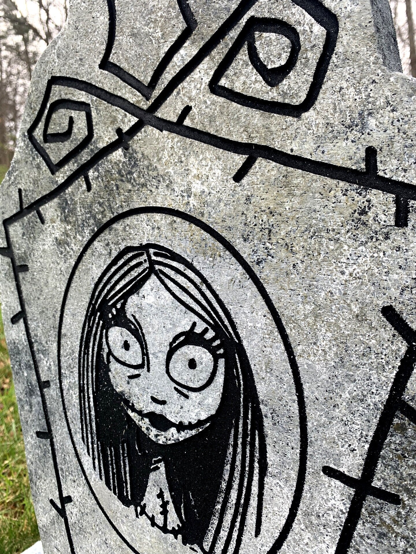 Sally Nightmare Before Christmas Halloween Tombstone Prop