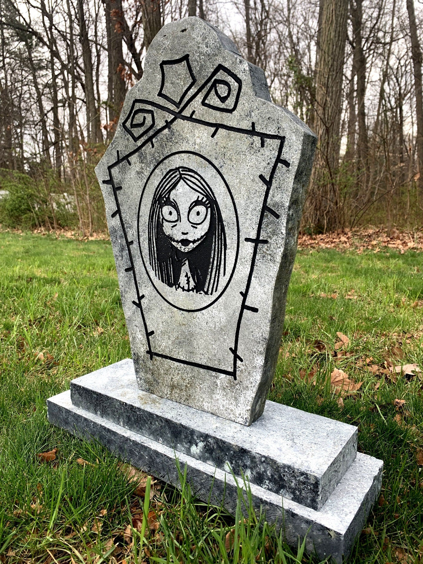Sally Nightmare Before Christmas Halloween Tombstone Prop